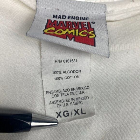 MAD ENGINE Marvel Comics Men's Captain America Fight Terror T Shirt US XL - Picture 11 of 11